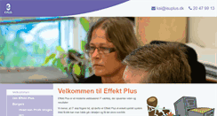 Desktop Screenshot of effektplus.com
